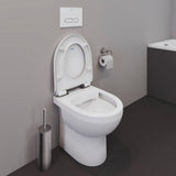 Duravit No. 1 Stand-WC Rimless, Abgang waagerecht