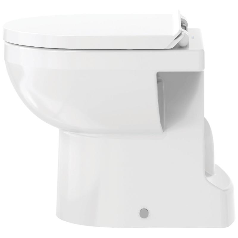 Duravit No. 1 Stand-WC Rimless, Abgang senkrecht