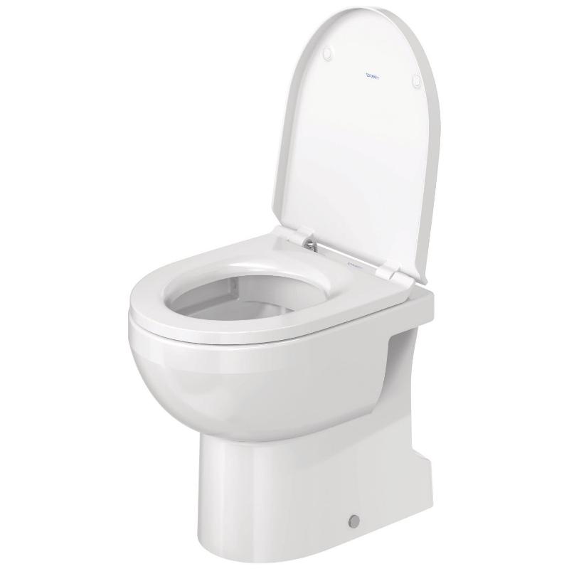 Duravit No. 1 Stand-WC Rimless, Abgang senkrecht