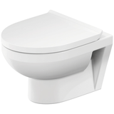 Duravit No. 1 Wand-WC Rimless Set, Compact-Tiefspüler