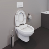 Duravit No. 1 Wand-WC Rimless Set, Compact-Tiefspüler