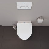 Duravit No. 1 Wand-WC Rimless Set, Compact-Tiefspüler