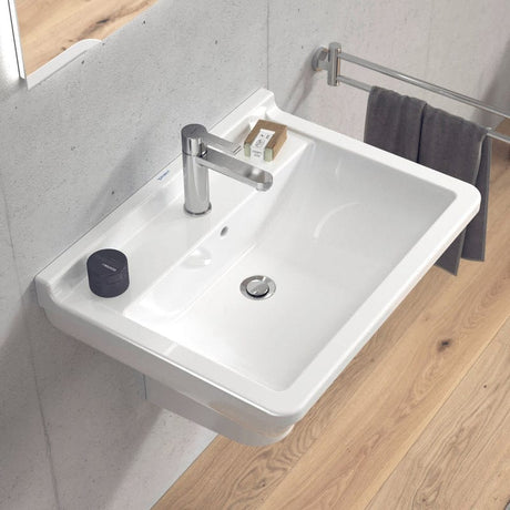 Duravit Starck 3 Waschtisch 65 cm mit 1 Hahnloch