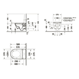 Duravit SensoWash D-Neo Kompakt Dusch-WC