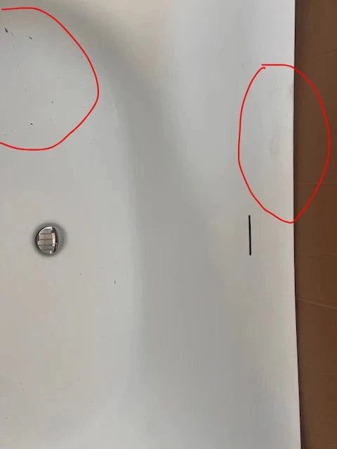 Sonderangebot Freistehende Badewanne PALMA MATT