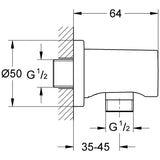 GROHE Rainshower Wandanschlussbogen