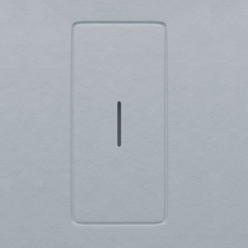 Extra flache Duschwanne FUSION, Schieferoptik, GRAU