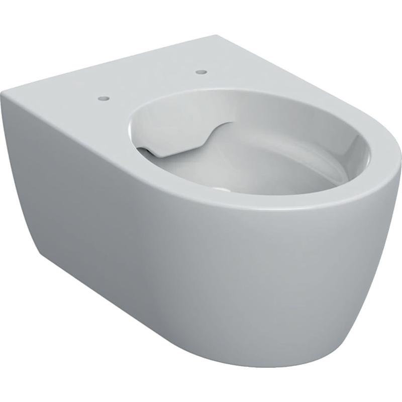 Geberit iCon Wand-WC Tiefspüler, geschlossene Form, Rimfree