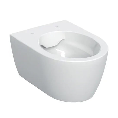 Geberit iCon Wand-WC Tiefspüler, verkürzte Ausladung, geschlossene Form, Rimfree