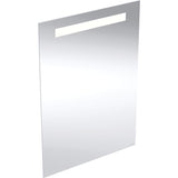 Geberit Option Basic Square Lichtspiegel 50 cm mit Beleuchtung oben – Eleganter Lichtspiegel für Ihr Bad