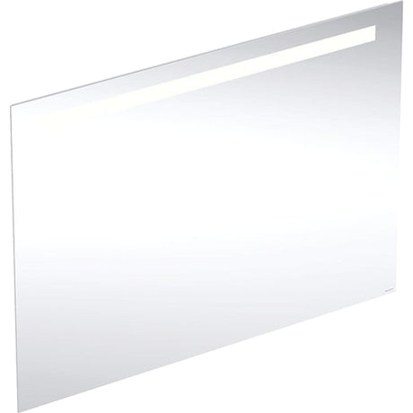 Geberit Option Basic Square Lichtspiegel 100 cm mit Beleuchtung oben – B: 100 T: 3,2 H: 70 cm