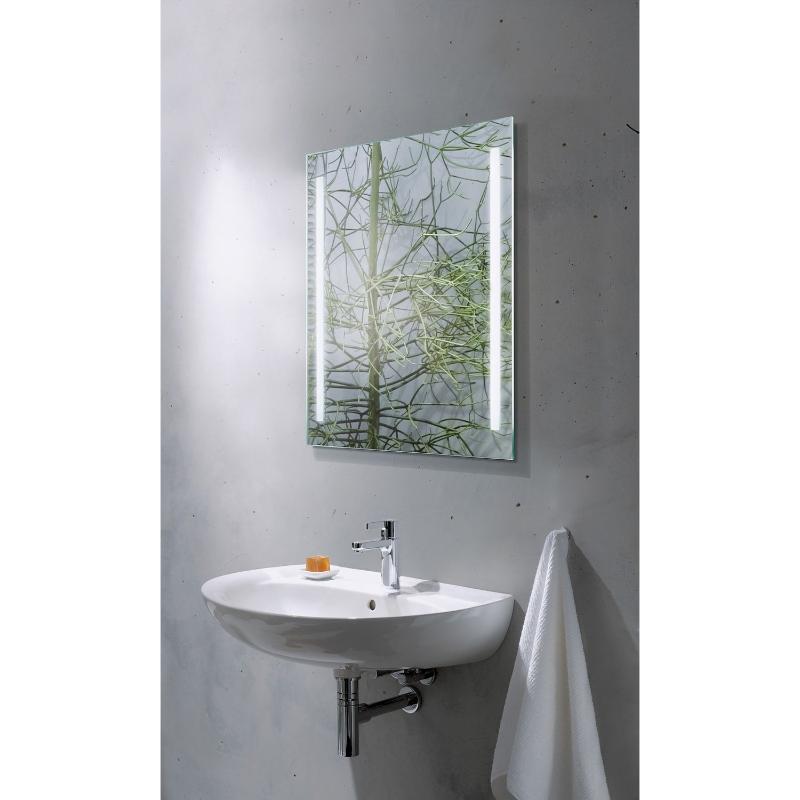 Geberit Renova Waschtisch 60 x 48 cm mit Hahnloch und Überlauf