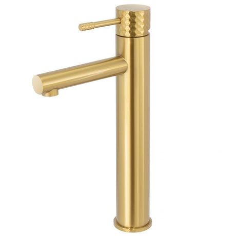 Grifo lavabo alto monomando ASTANA dorado cepillado - Entorno baño