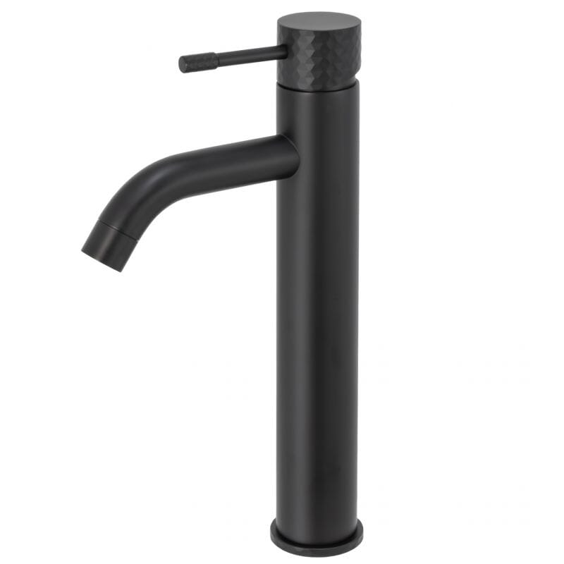 Grifo lavabo alto monomando PRAGA negro mate - Entorno baño