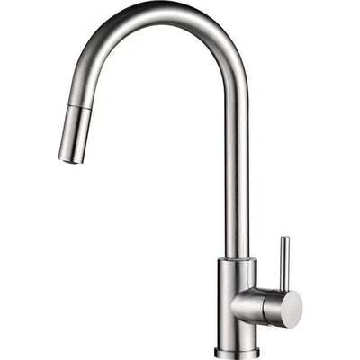 Grifo de cocina extraible monomando FLEXSTREAM acero cepillado