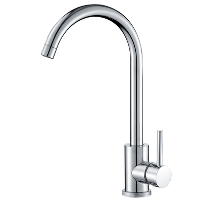 Grifo de cocina REVOLVE giratorio monomando cromo