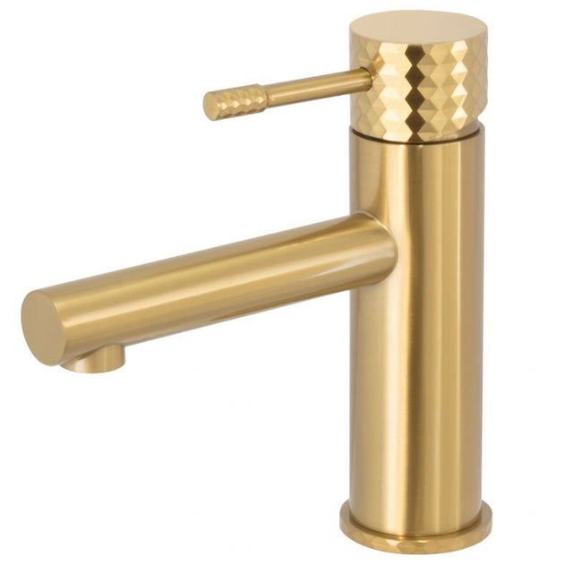 Grifo lavabo alto monomando FAURE dorado cepillado - Entorno baño