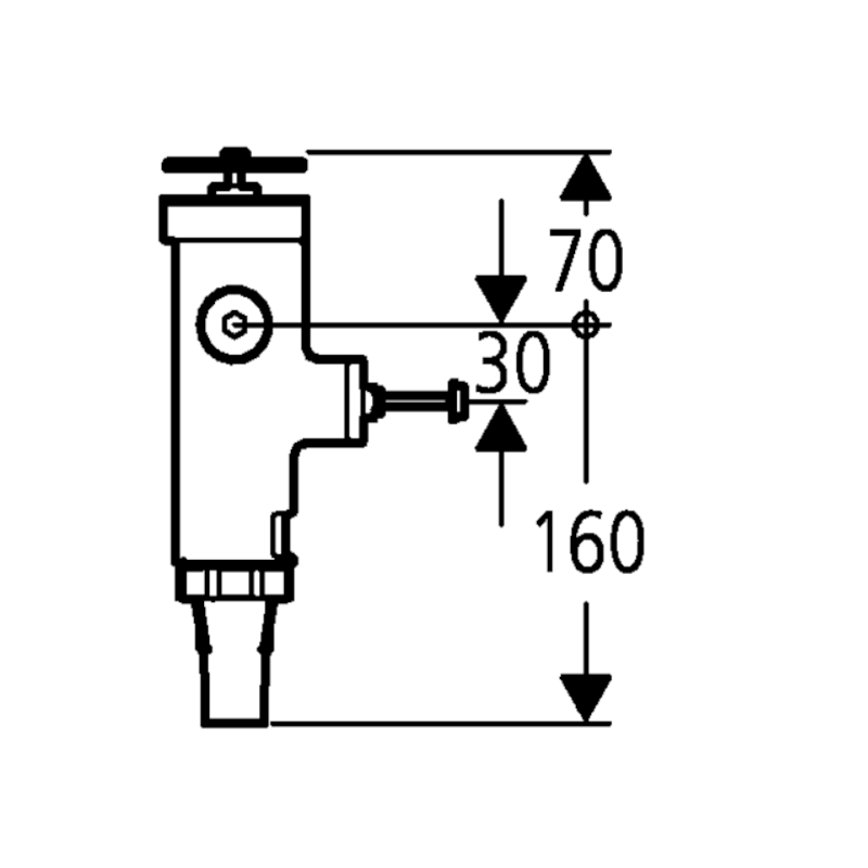 GROHE Druckspüler für WC