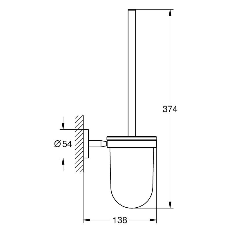 GROHE Start Cosmopolitan Toilettenbürstengarnitur