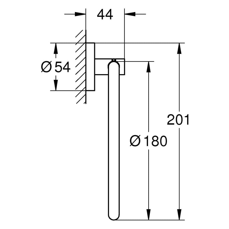 GROHE Start Handtuchring