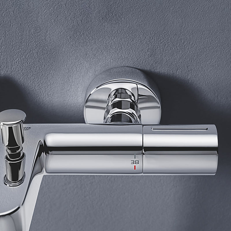 GROHE Precision Get Thermostat-Wannenbatterie mit S-Anschlüssen