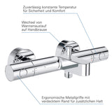 GROHE Precision Get Thermostat-Wannenbatterie mit S-Anschlüssen