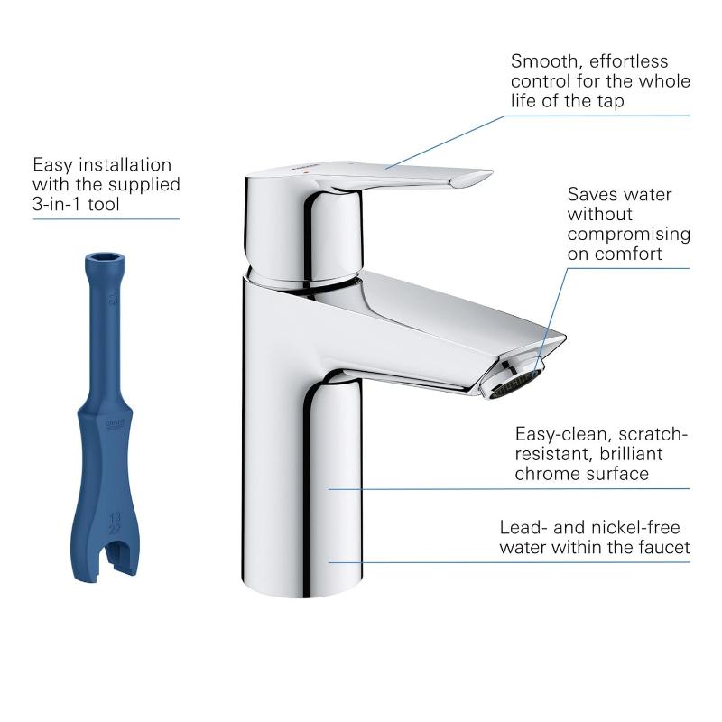 GROHE Start Einhand-Waschtischbatterie S-Size