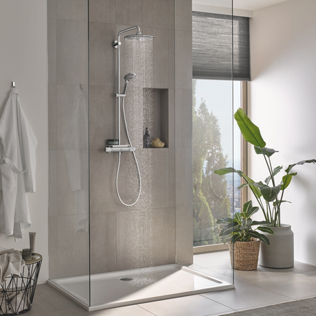 GROHE Vitalio System 260 Duschsystem mit Thermostatbatterie