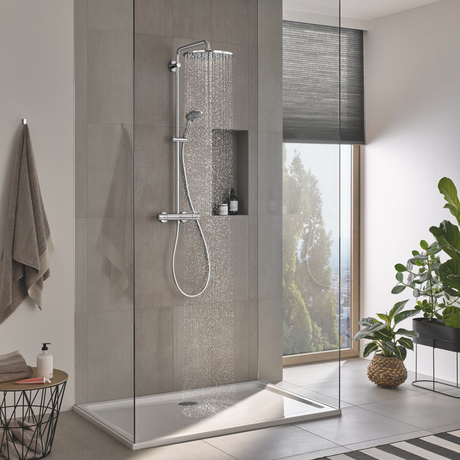 GROHE Vitalio System 310 Duschsystem mit Thermostatbatterie