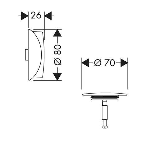 hansgrohe Flexaplus Fertigset