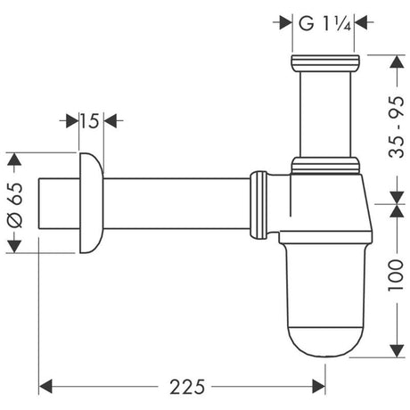 hansgrohe Tassensifon Standardmodell