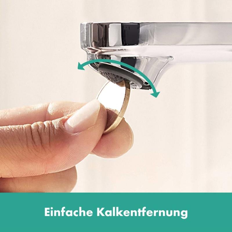 hansgrohe Rebris S Einhebel-Waschtischarmatur 110 CoolStart ohne Ablaufgarnitur