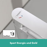 hansgrohe Rebris S Einhebel-Waschtischarmatur 110 CoolStart ohne Ablaufgarnitur