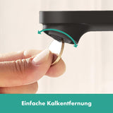 hansgrohe Rebris S Einhebel-Waschtischarmatur 110 CoolStart ohne Ablaufgarnitur