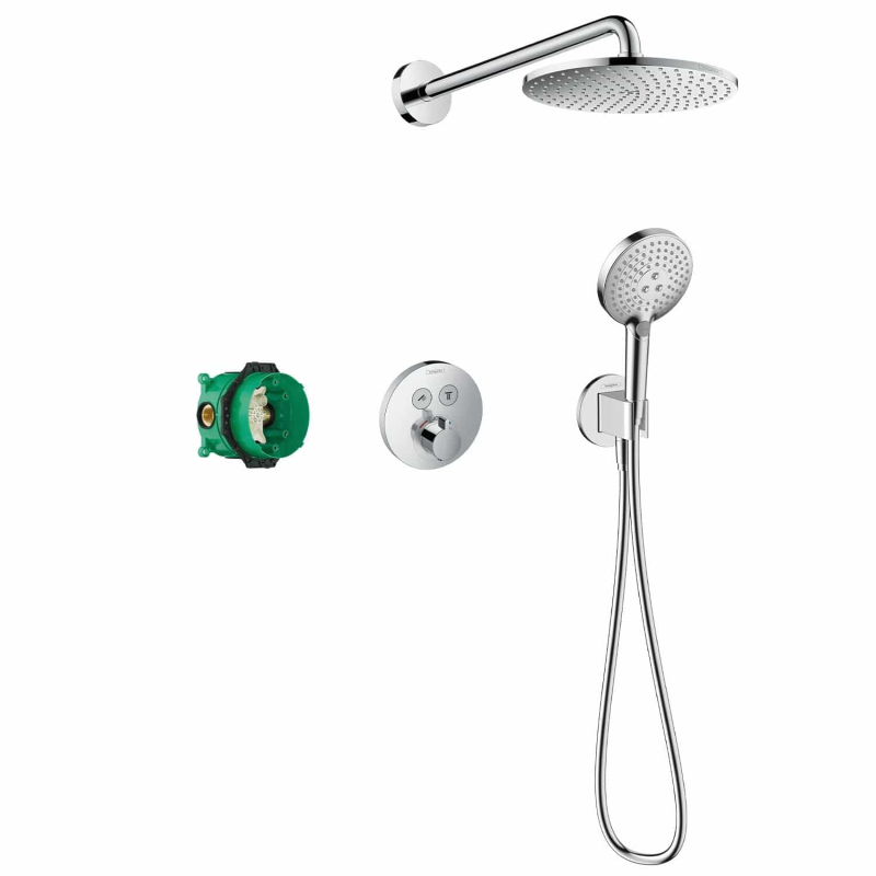 hansgrohe Raindance S Brausesystem 240, 1 Strahlart PowderRain mit ShowerSelect S