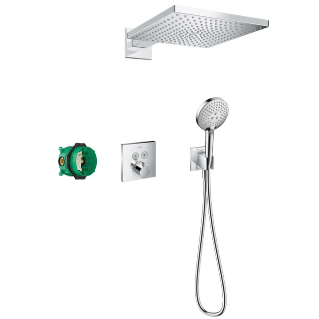 hansgrohe Raindance E Brausesystem 300, 1 Strahlart mit ShowerSelect Square