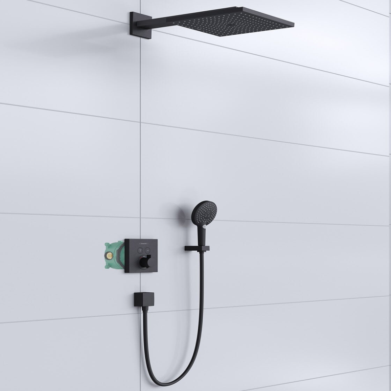 hansgrohe Raindance E Brausesystem 300, 1 Strahlart mit ShowerSelect Thermostat