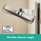 hansgrohe Pulsify Showerpipe 260 2 Strahlarten EcoSmart, mit Shower Tablet Select 400