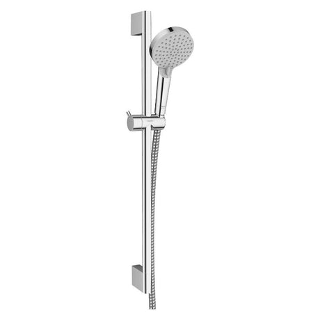 hansgrohe Vernis Blend Brauseset Vario mit Duschstange Crometta 65 cm