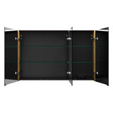 burgbad Eqio Spiegelschrank mit LED-Aufsatzleuchte 120 cm Links