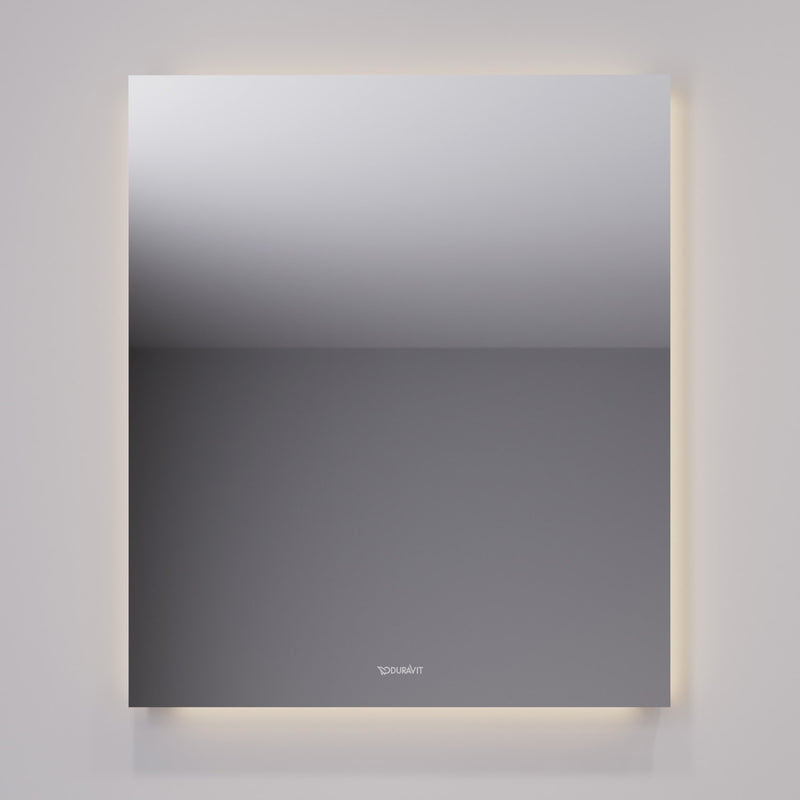 Duravit Licht & Spiegel Badspiegel "Good" 60 x 70 cm mit LED-Indirektlicht umlaufend