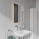 Duravit Licht & Spiegel Badspiegel "Good" 60 x 70 cm mit LED-Indirektlicht umlaufend