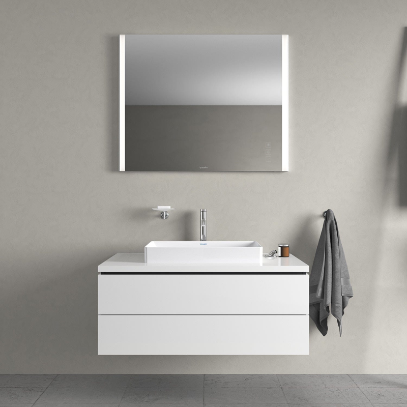 Duravit DuraSquare Aufsatzbecken ohne Hahnloch 60 x 34,5 cm