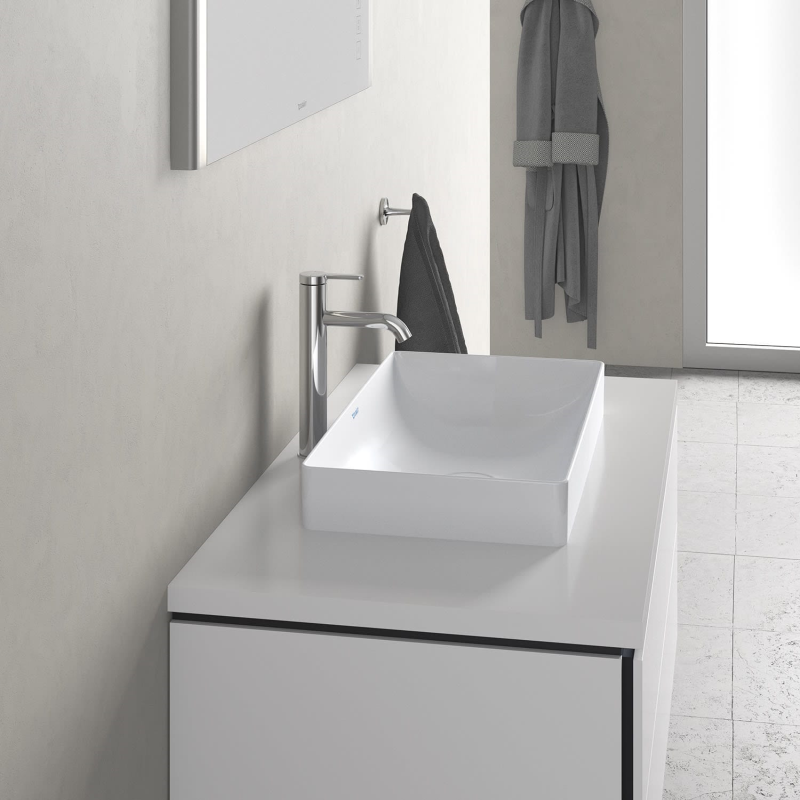 Duravit DuraSquare Aufsatzbecken ohne Hahnloch 60 x 34,5 cm