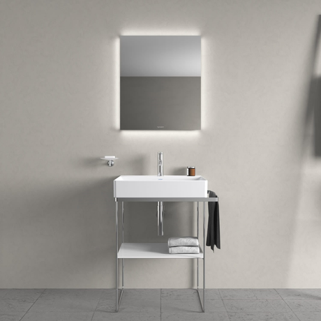 Duravit DuraSquare Waschtisch mit 1 Hahnloch, 60 x 47 cm