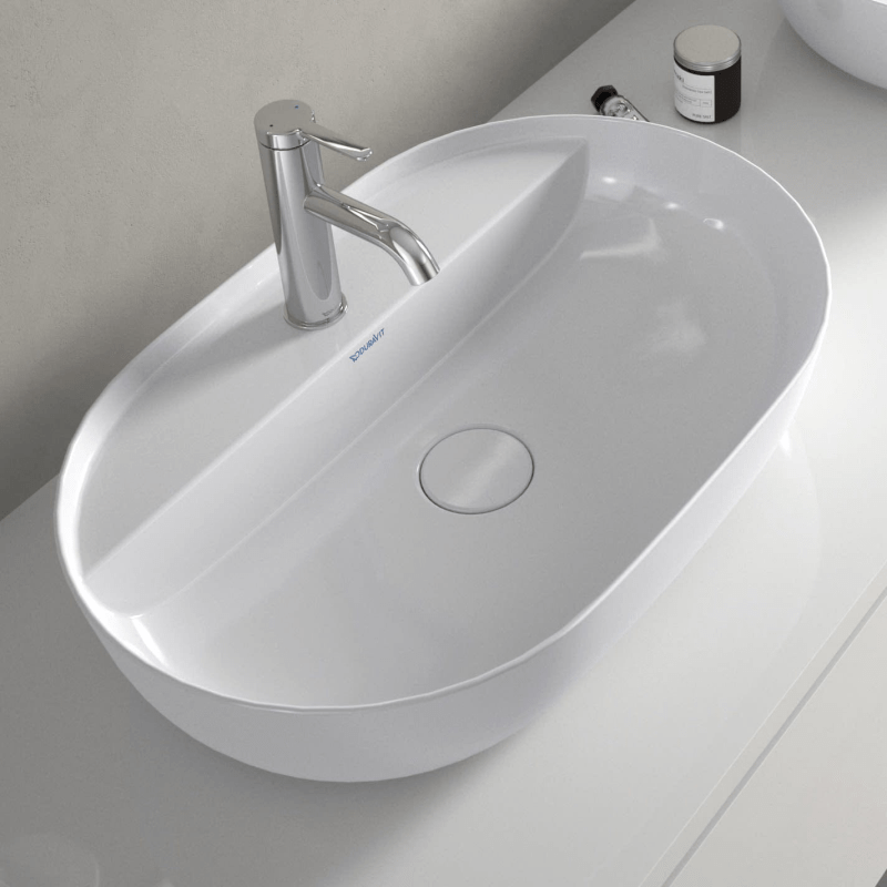 Duravit Luv Aufsatzbecken mit Hahnlochbank 60 x 40 cm