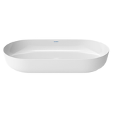 Duravit Luv Aufsatzbecken ohne Hahnlochbank 80 x 40 cm