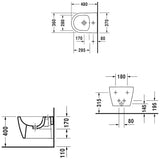 Duravit ME by Starck Wand-Bidet Compact