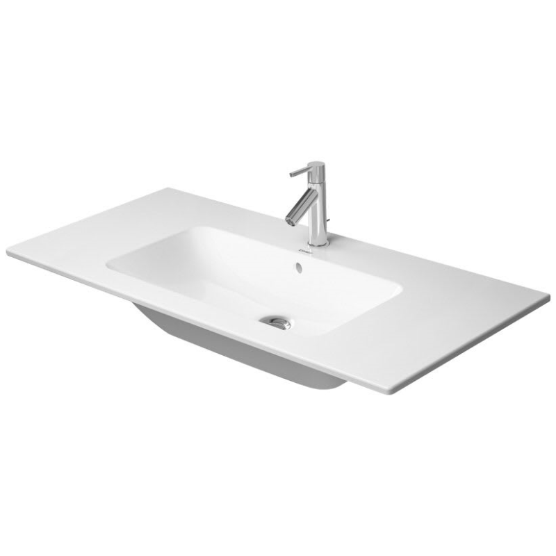 Duravit ME by Starck Möbelwaschtisch 103 cm mit 1 Hahnloch