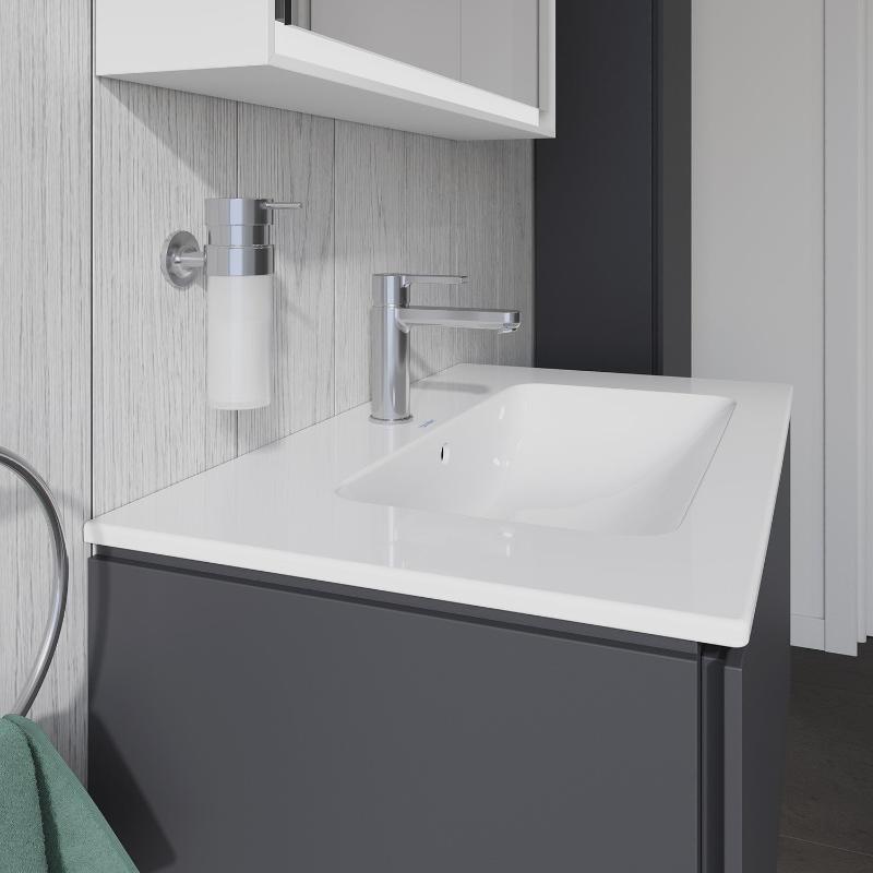 Duravit ME by Starck Möbelwaschtisch 83 cm mit 1 Hahnloch